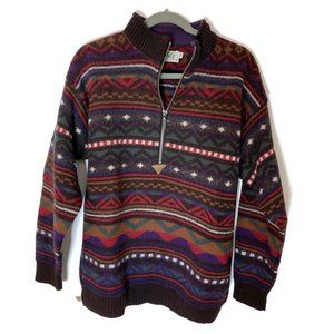 Vintage REI Zipper Pullover Sz L